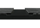 Crestmont - Extension Dining Table Faux Marble - Black