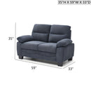 Summerton - Loveseat With Pillow Top Arms And Removable Back