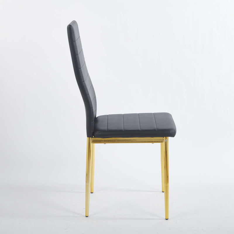 Golden Leg Dining Chair (Set of 4)