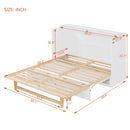 Murphy Bed With Large Drawers, Space Saving Design