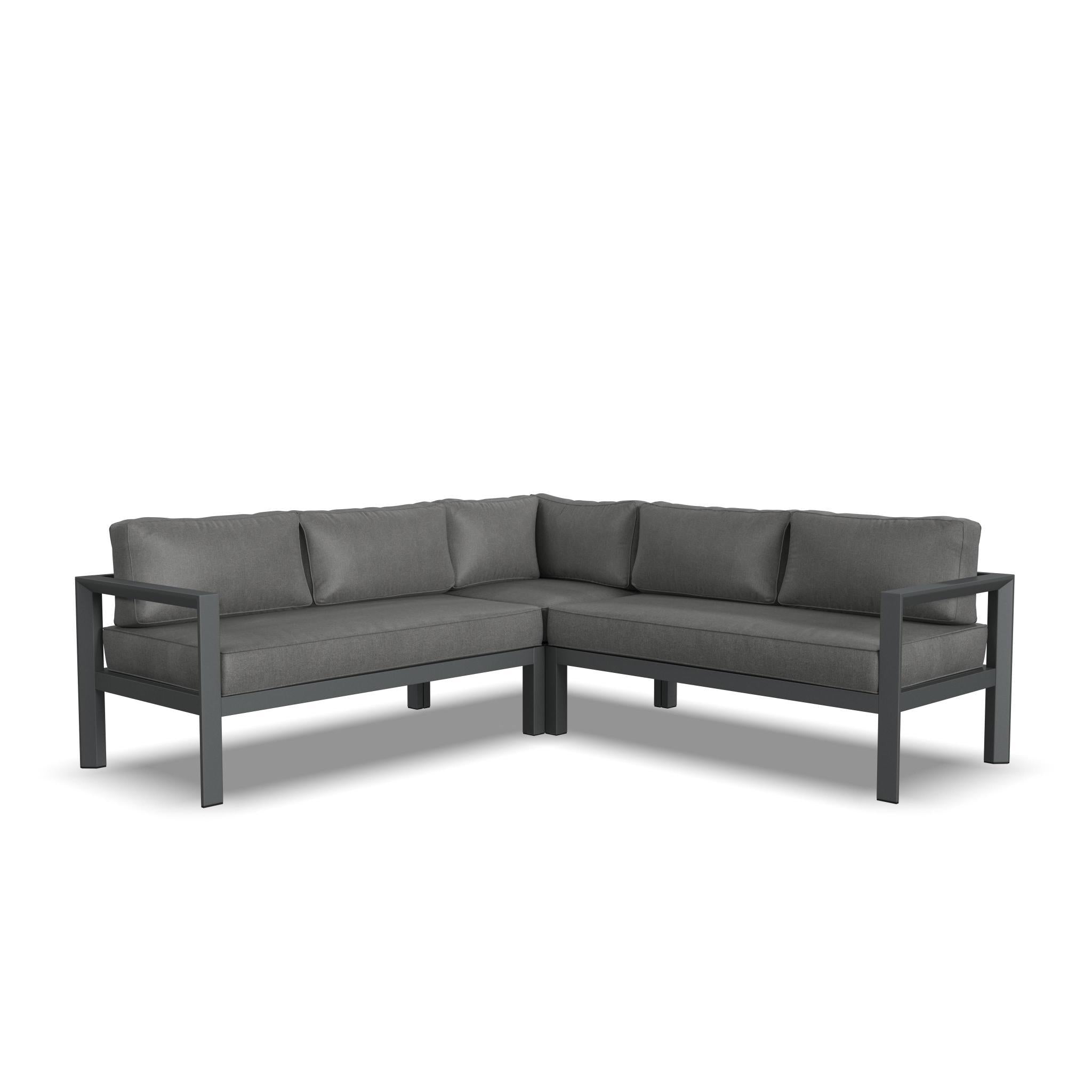 Grayton - 5 Seat Sectional - Dark Gray