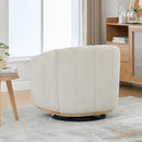 360° Swivel Upholstered Barrel Chair