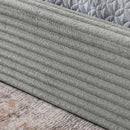 Modern Upholstered Bed Frame With Curved Headboard