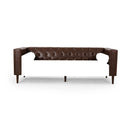 Contemporary 3 Seater Sofa With Tufted Design