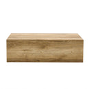 Modern Coffee Table With Smooth Light Wood Texture Patterns Material - Natural Wood