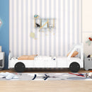 Car Shaped Platform Bed With Wheels