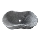 Bathroom Vessel Sink With Wavy Design