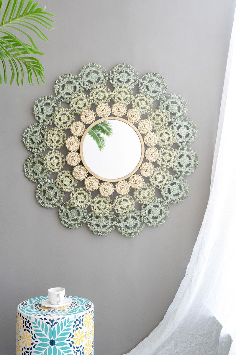 McGuire - Medallion Mirror - Multicolor