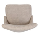 Mid Century Modern Fabric Armless Dining Chair