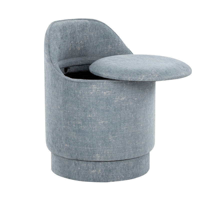 Marla - Upholstered Contemporary Vanity Stool