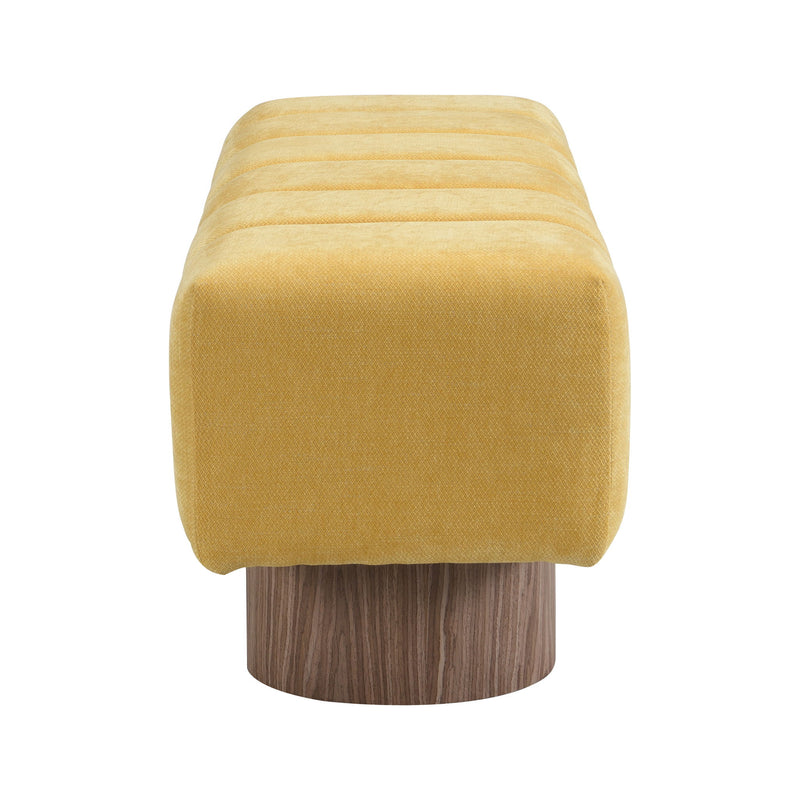 Upholstered Entryway Bench Ottoman