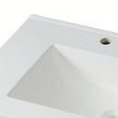 Bathroom Vanity With Ceramic Sink, Adjustable Shelf & Tip Out Tray