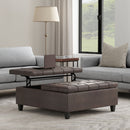 Harrison - Large Coffee Table Storage Ottoman