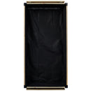 Raised Garden Bed With Metal Legs And Folding Storage Shelf