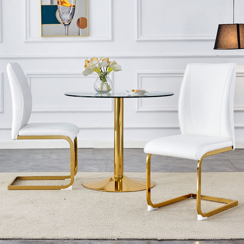 Luxury Simple Arch Chair With Arched Leg