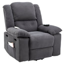 Massage Recliner Power Lift Chair With Adjustable Massage And Heating Function