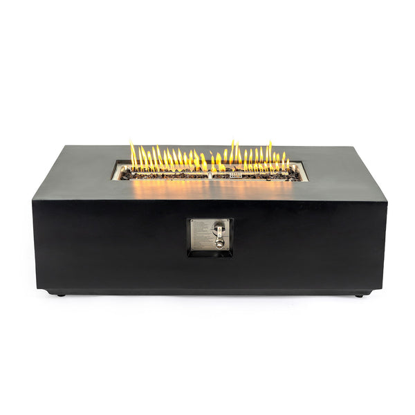 Propane / Natural Gas Fire Pit Table, 50,000 BTU - Charcoal