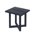 Ella - Square Side Table With Cross Stretcher Base