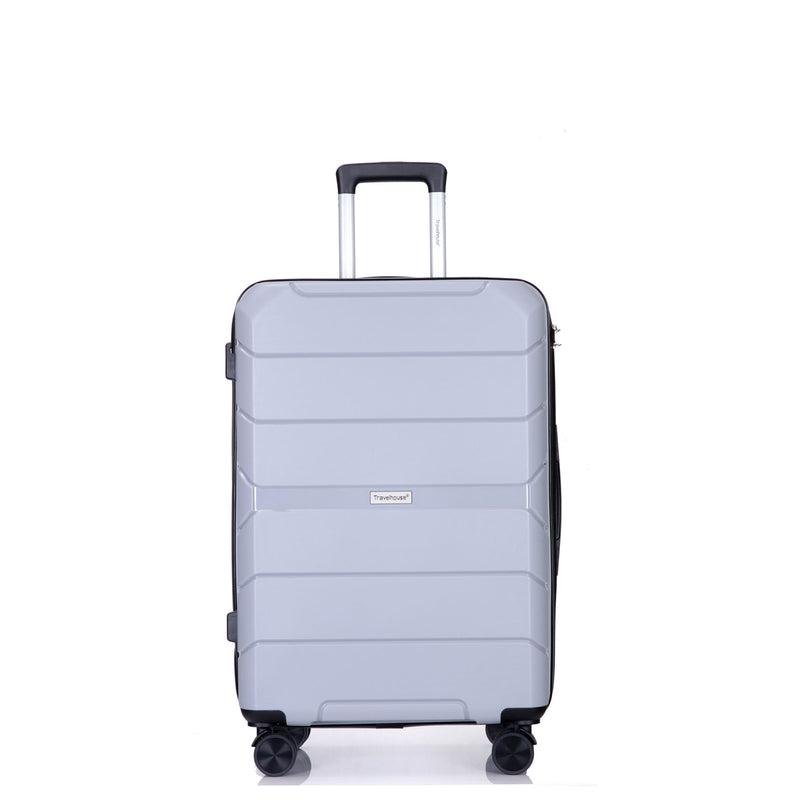 Hardshell Suitcase Spinner Wheels Lightweight Durable Suitcase With Tsa Lock, 3 Piece Set