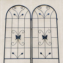 Garden Metal Trellis Rustproof Trellis For Climbing Plants Outdoor Flower Support