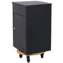 Furniture Moving Dolly, Heavy Duty Wood Rolling Mover With Wheels For Piano Couch Fridge Heavy Items, Securely Holds 500 Lbs (2 Piece Round Platform) - Natural