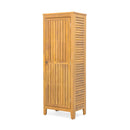 Whitney - Acacia Wood Cabinet For Indoor And Outdoor Storage - Teak