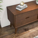 Adrian - TV Stand - Walnut Brown