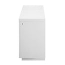 Alessia - Electric Fireplace With Multi Color LED And Flame Settings