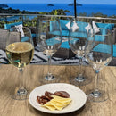 Leadingware Tritan Plastic Wine Glasses (Set of 4), Unbreakable, Bpa Free, 12Oz - Clear