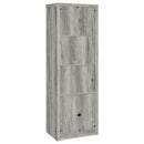 Burke - 3 Piece TV Entertainment Center - Gray Driftwood