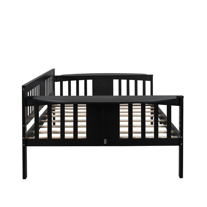 Full size Daybed, Wood Slat Support, Espresso