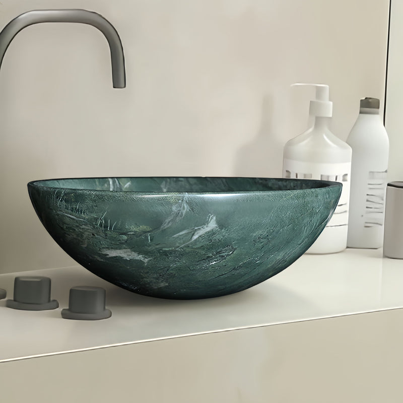 Bathroom Vessel Sink, Circular Design