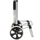 Foldable Shopping Trolley With Wheels And Waterproof Bag - Blue