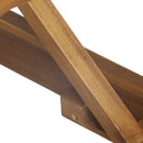 Ariana - Wood Chaise Lounge With Cushion