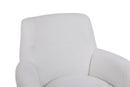 Teddy Swivel Barrel Chair, Swivel Accent Chairs Armchair For Living Room