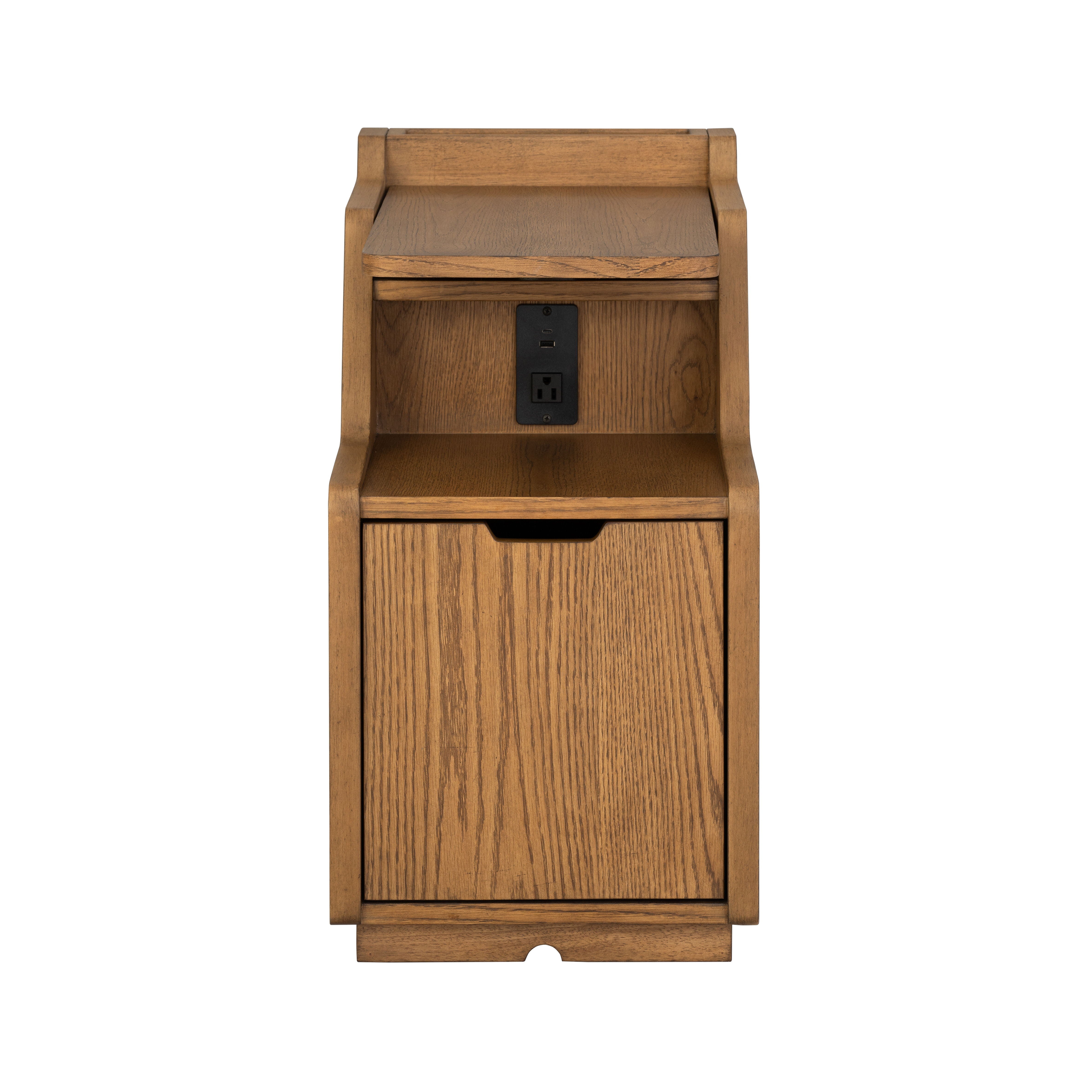 Sidekick - Smart Side Table - Light Brown