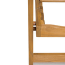 Hampton - Outdoor Chaise Lounge With Adjustable Backrest - Natural