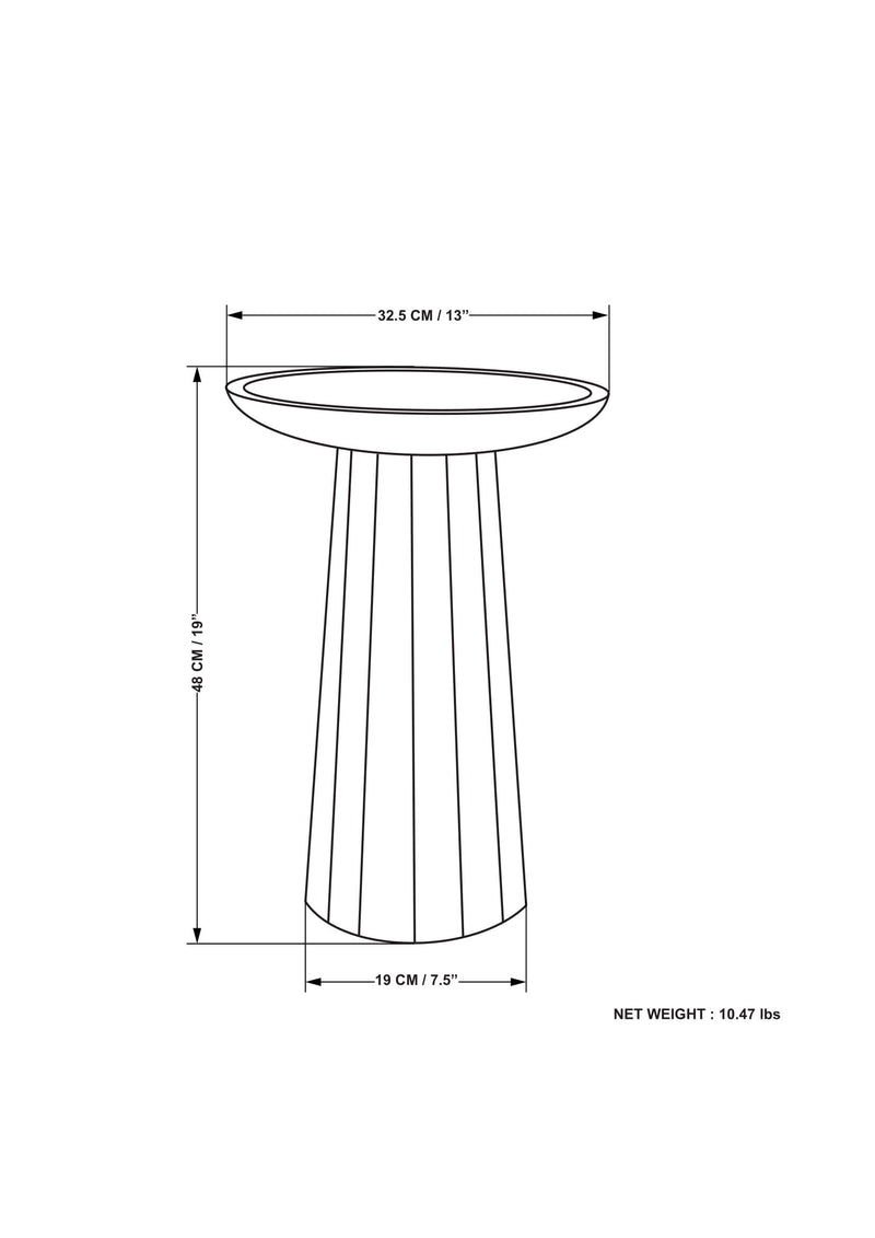 Dayton - Wooden Accent Table - Natural