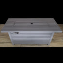 Propane / Gas Outdoor Fire Pit Table With Lid