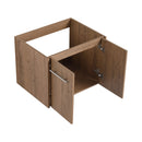 Modern Floating Bathroom Vanity With Resin Sink, Soft Close Doors