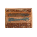 Carved Side Table - Natural