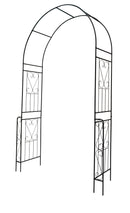 Metal Garden Arch Garden Arbor Trellis Climbing Plants Support Rose Arch Outdoor Arch