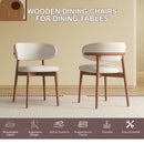 Dining Chairs For Dining Room (Set of 2) - White