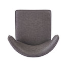 Modern Bar Stools With Upholstery And Metal Footrest (Set of 2)