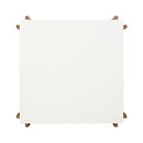 Lincoln - Square Coffee Table With Casters - Light Brown