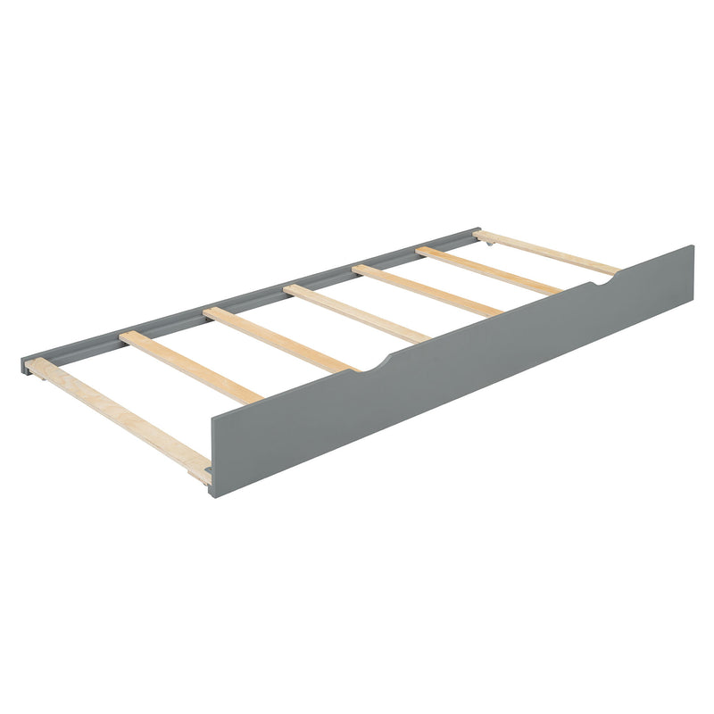 Platform Bed With Trundle And 2 Drawers