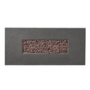 Fire Pit With Lightweight Concrete And Steel Frame