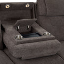Zofa - Power Sleep Sofa With Power Headrests & Lumbar