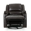 Glider Recliner With Swivel, Manual Reclining Chair