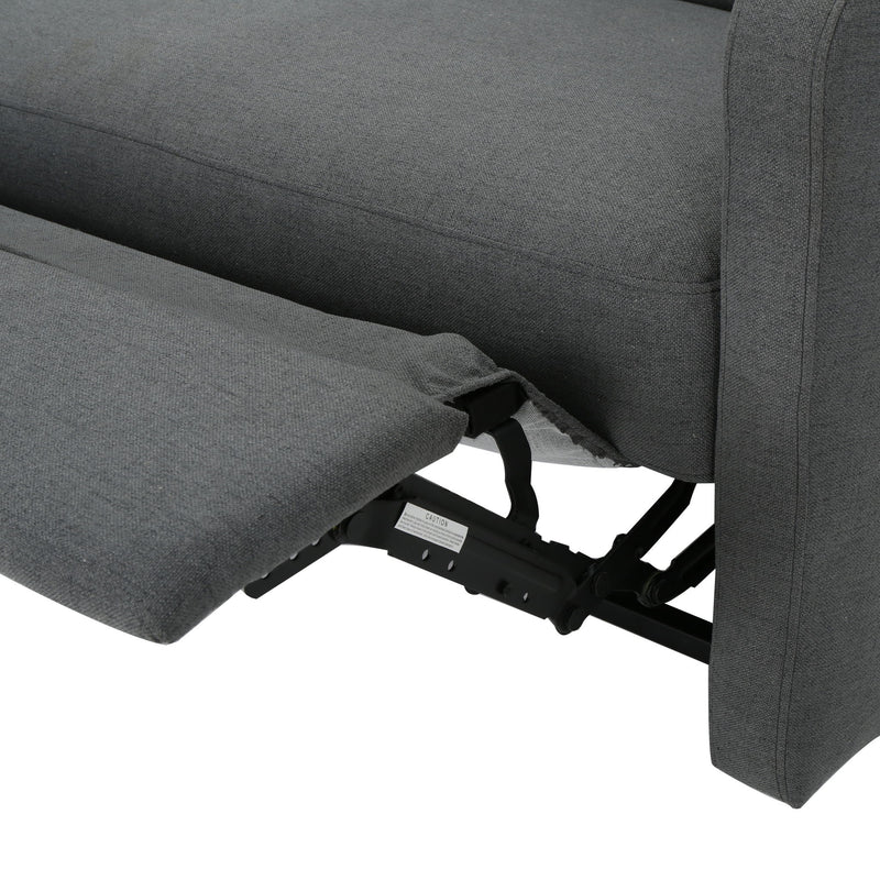 Alma - Contemporary Upholstered Loveseat Recliner